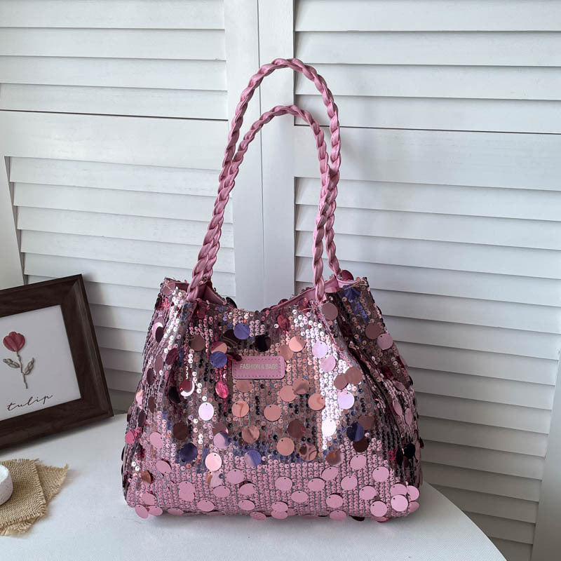 Glamorous Sequin Shoulder Bag