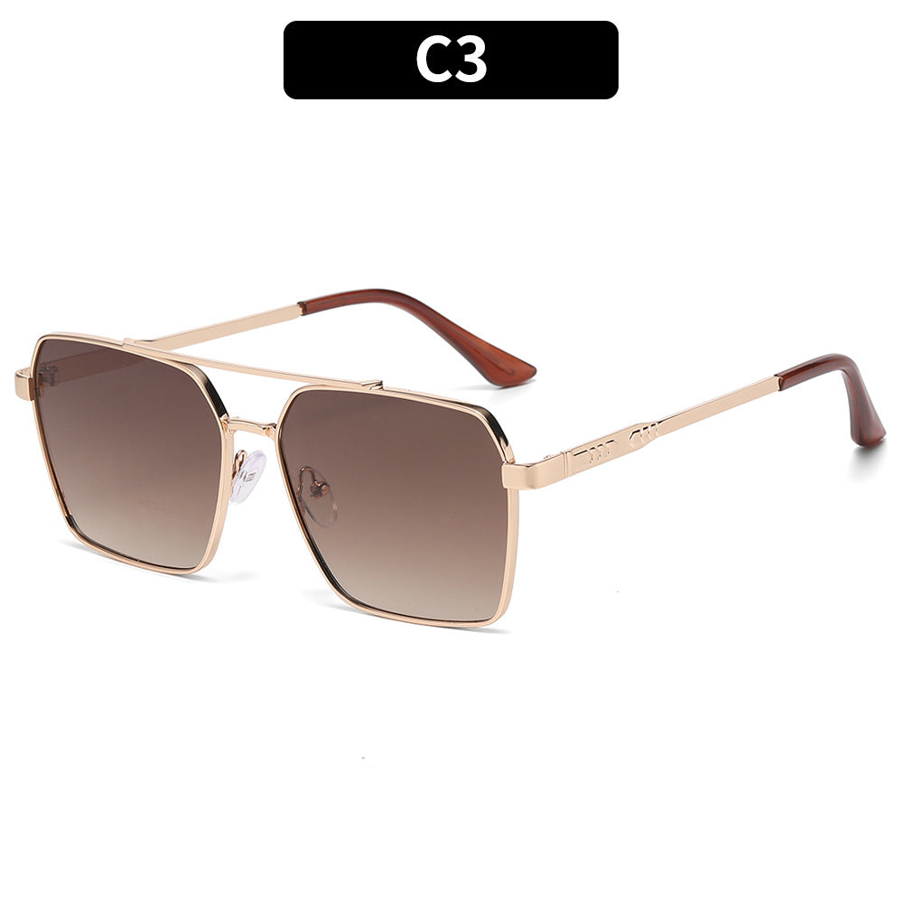 Sleek Oversized Square Sunglasses