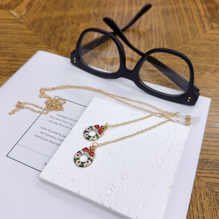 Festive Christmas Tree Eyewear Chain Kalsten