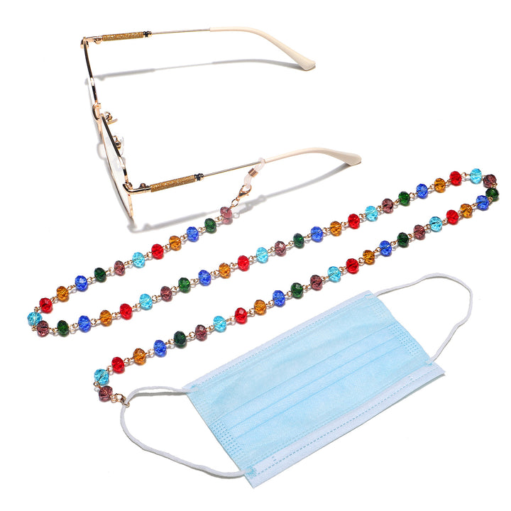 Vibrant Beaded Eyewear Chain Kalsten