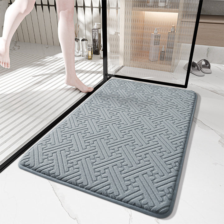 Ultra-Absorbent Bathroom Mat Kalsten