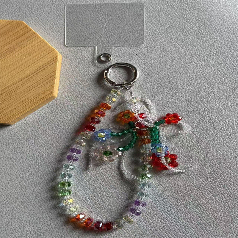 Decorative Beaded Charm Keychain Kalsten 1790135326