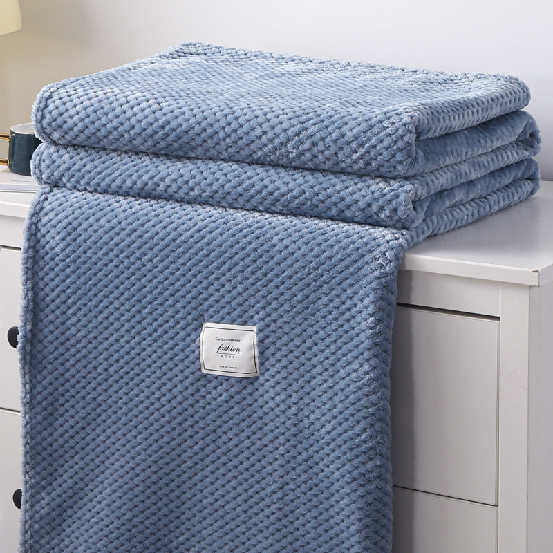 Textured Throw Blanket