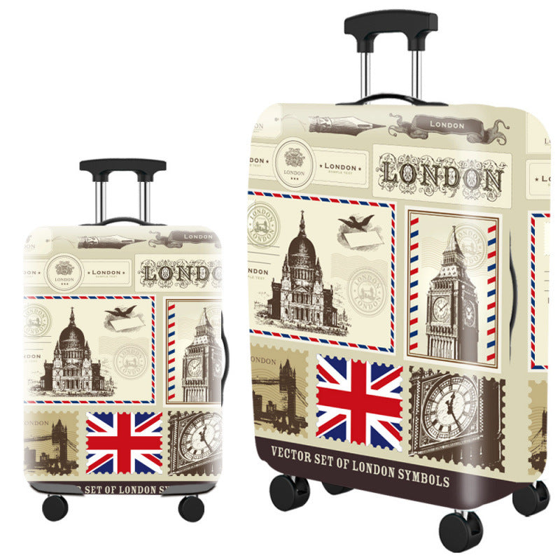 Ladies hard-shell suitcase with playful dog motif Kalsten