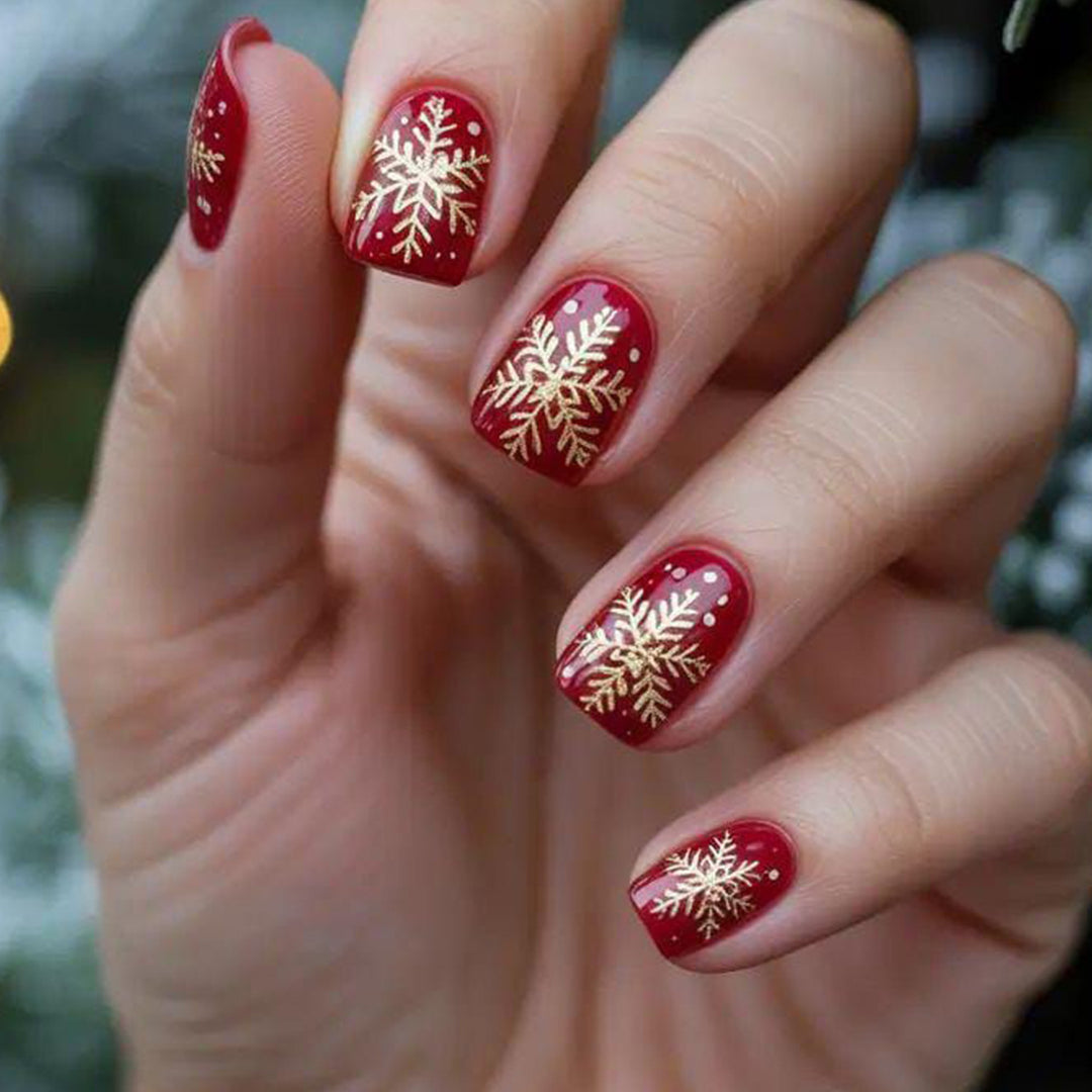 Festive Snowflake Nail Art Kit Kalsten