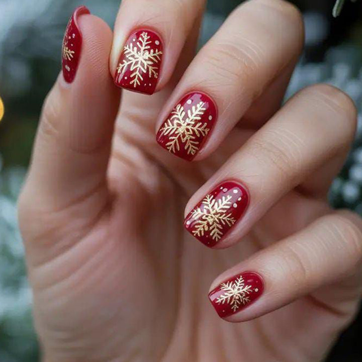 Festive Snowflake Nail Art Kit Kalsten