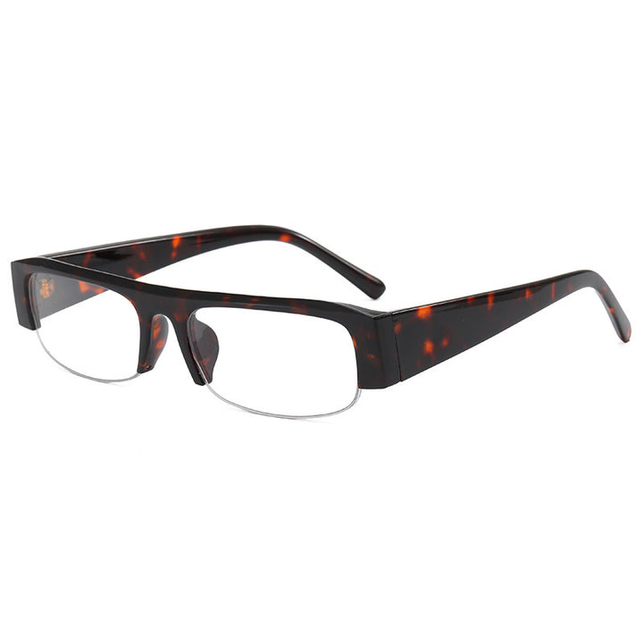 Contemporary Retro-Inspired Flat Lens Sunglasses Kalsten