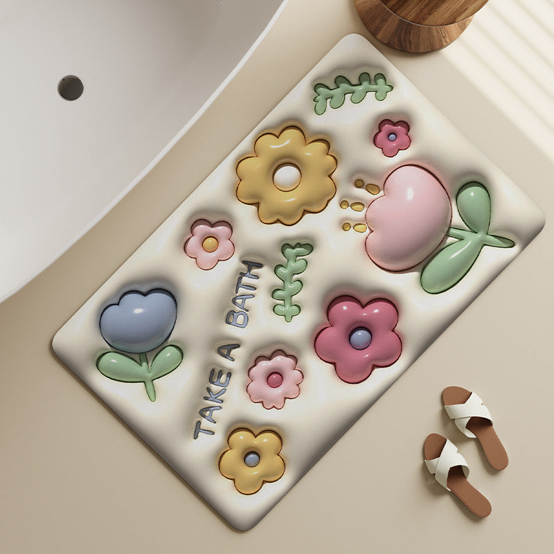 Bathroom Floor Mat Kalsten