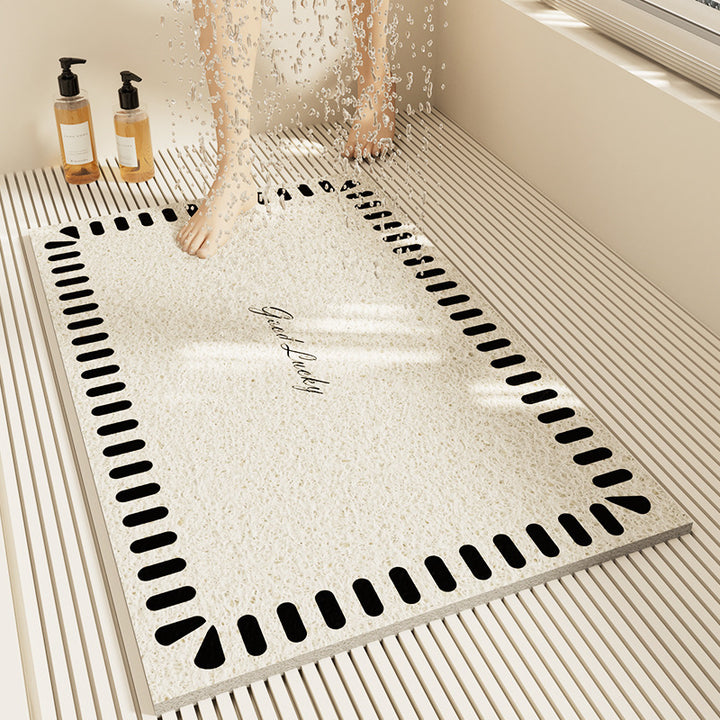 Slip-Resistant Geometric Bath Mat Kalsten