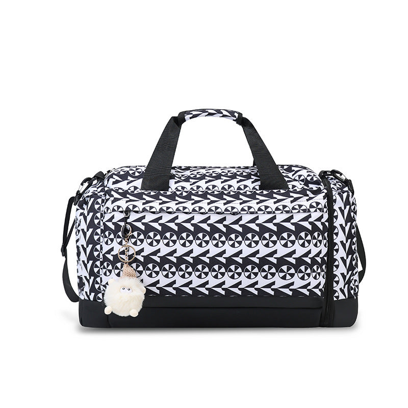 Stylish Patterned Weekend Duffle Bag Kalsten