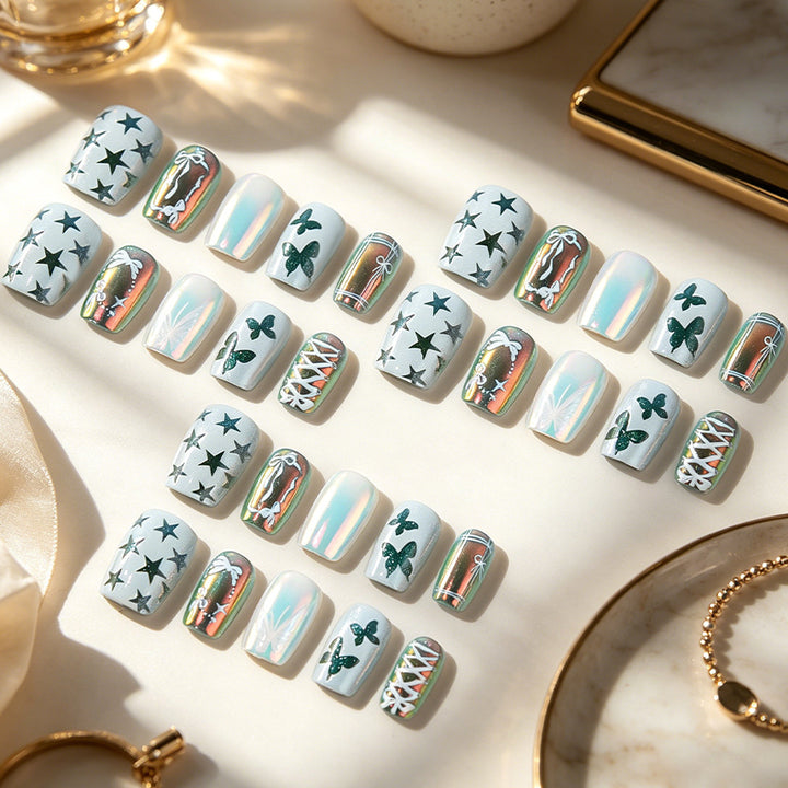 Artistic Butterfly Nail Art Set Kalsten