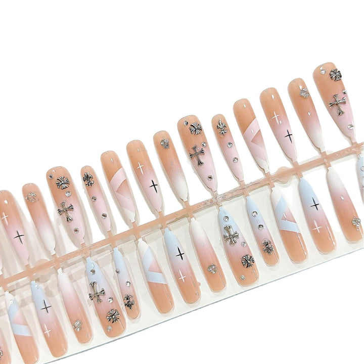 Decorative Press-On Nail Design Set Kalsten