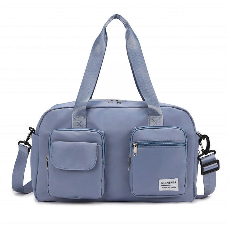 Multifunctional Travel Bag With Multiple Compartments And Adjustable Shoulder Strap Kalsten