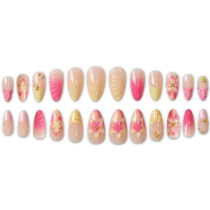 Elegant Floral Nail Art Extensions Kalsten 1787913880