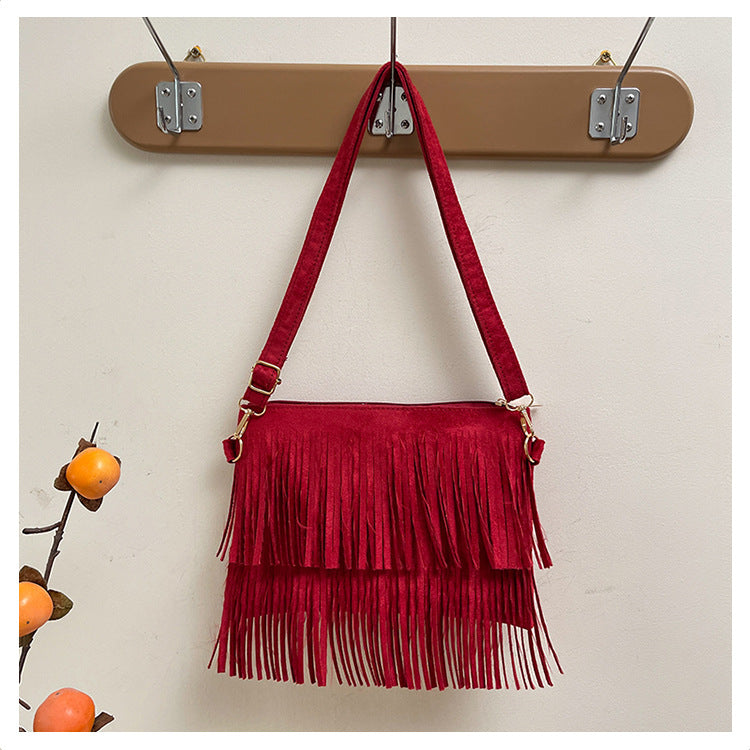 WoStylish Fringe Crossbody Bag Kalsten