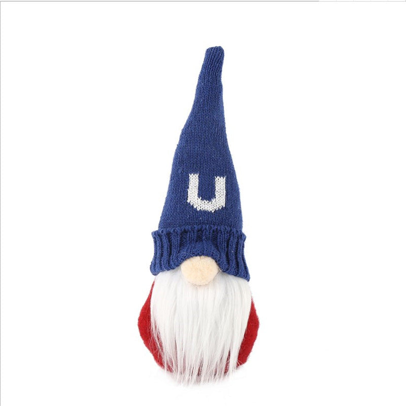 Decorative Patriotic Gnome Figurines Kalsten