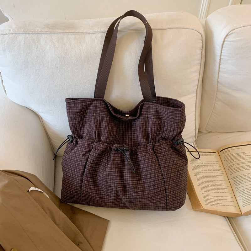 Stylish Drawstring Utility Tote Bag