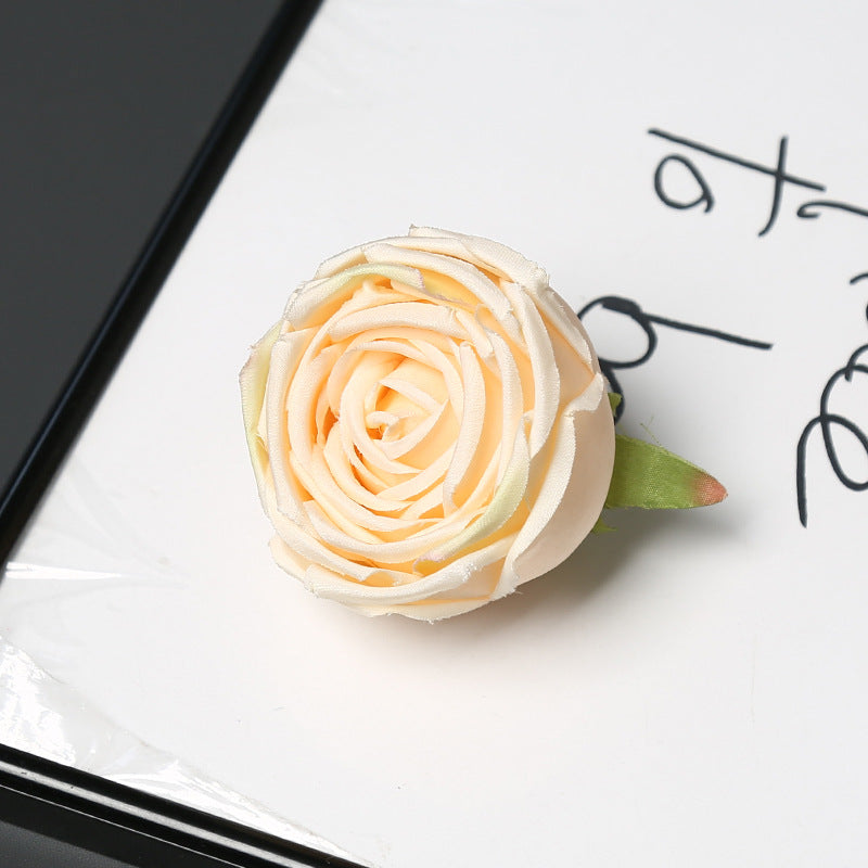 Decorative Satin Rose for Home Decor Display