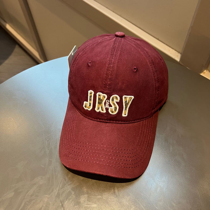 Distressed Cotton Adjustable Baseball Cap