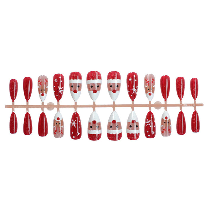 Holiday-Themed Press-On Nail Art Set