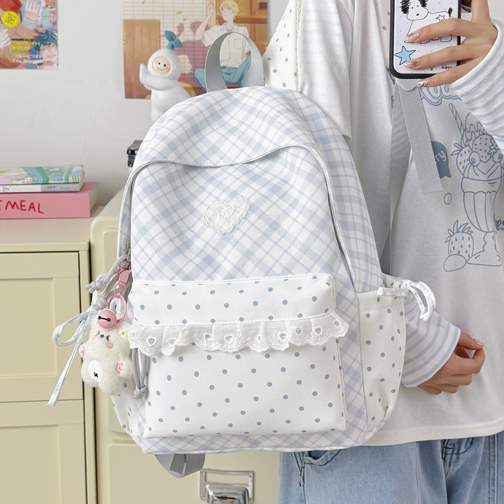 Playful Bunny-Ear Design Backpack Kalsten