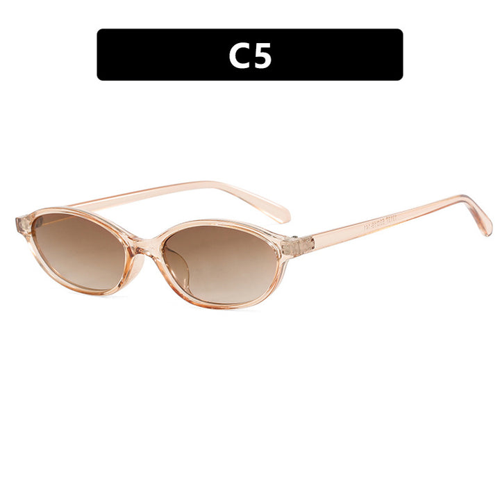 Women's fashionable sunglasses with elegant oval frame and UV protection Kalsten