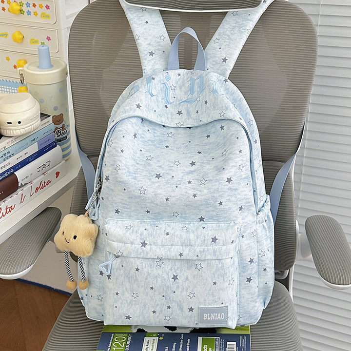 Star Print Fashion Backpack Kalsten