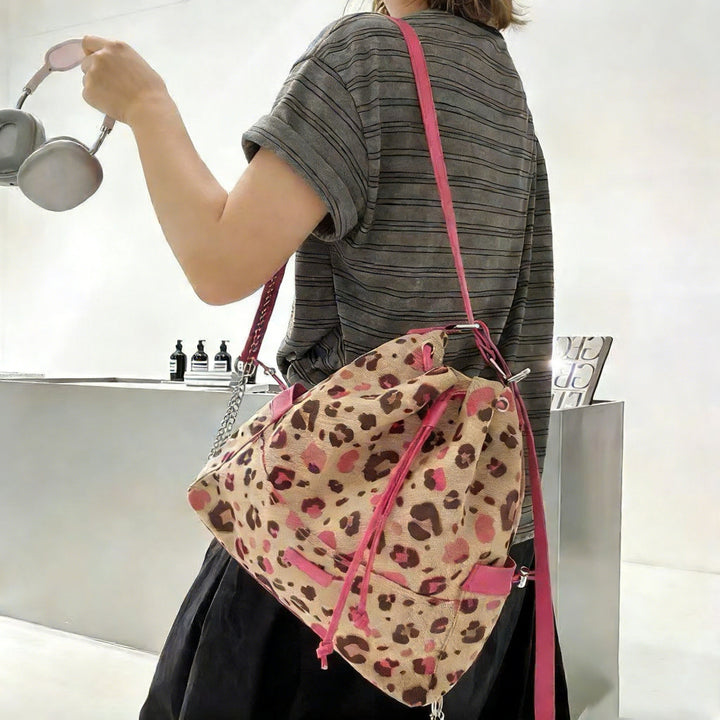Stylish Drawstring Bucket Bag