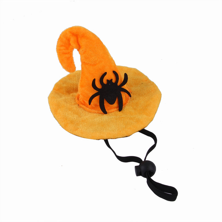 Halloween dog scarf with hat