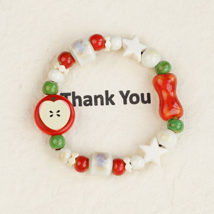 Heart-Shaped Beaded Bracelet Kalsten