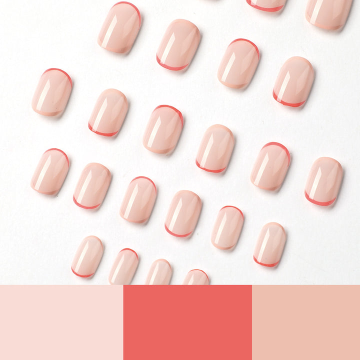 Artistic Nail Extensions with Elegant Gradient and Modern Accents Kalsten