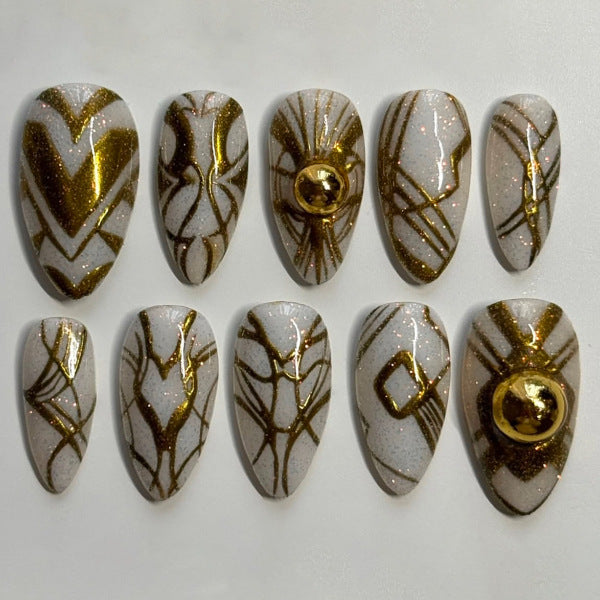 Thematic Artisan Press-On Nail Set Kalsten
