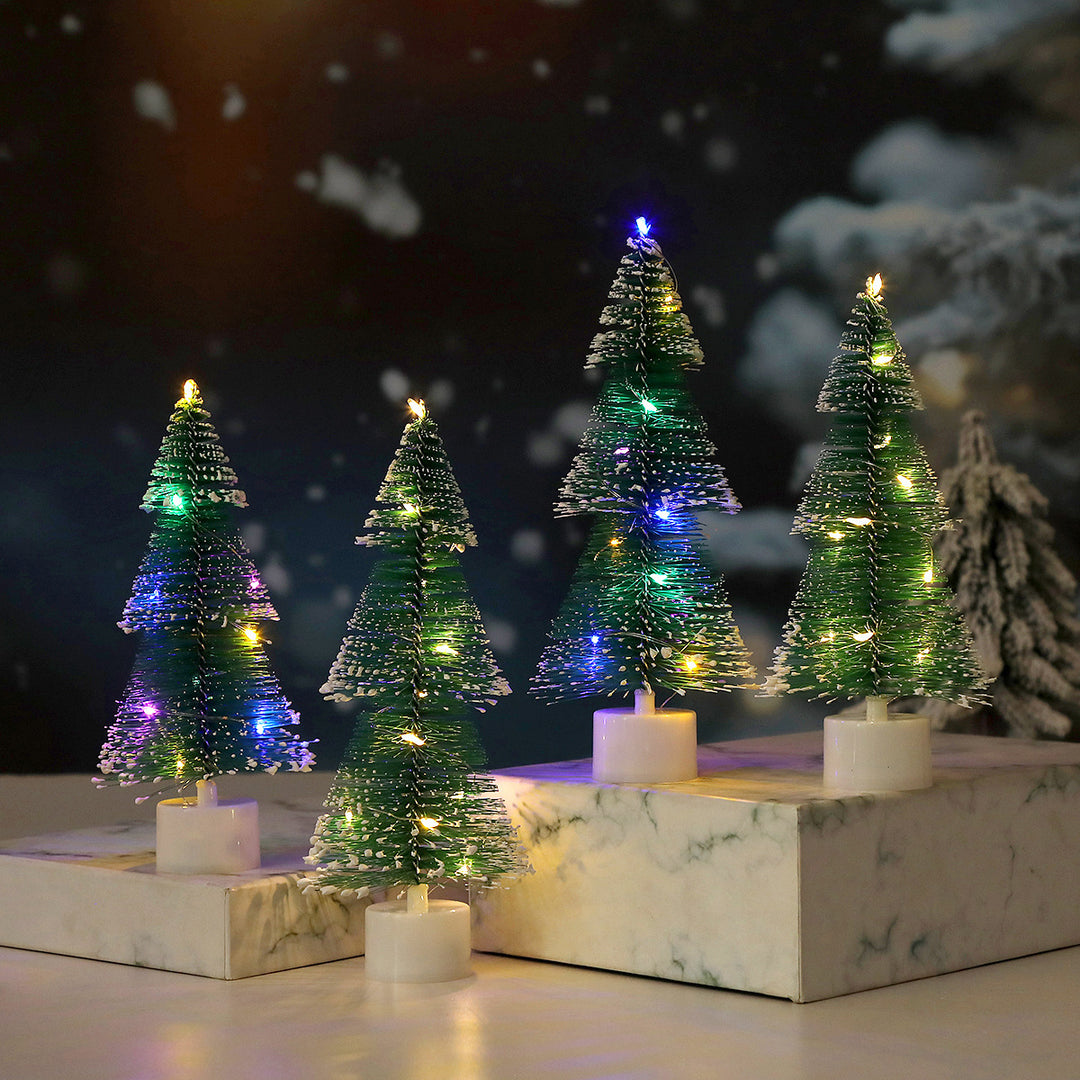 Christmas tree with LED lighting