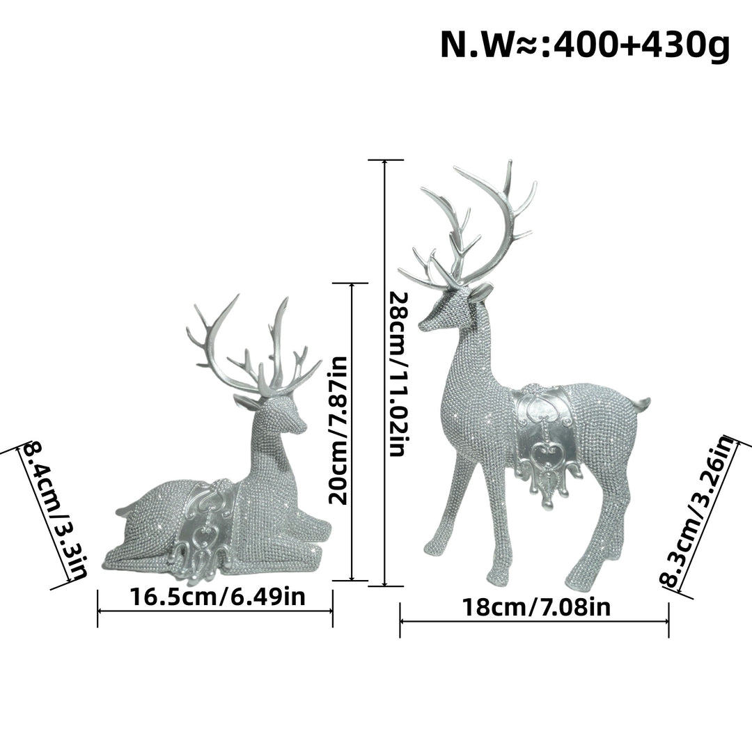 Elegant decorative figure of a majestic red deer Kalsten