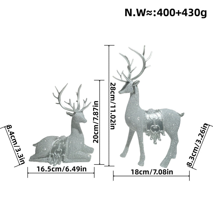 Elegant decorative figure of a majestic red deer Kalsten