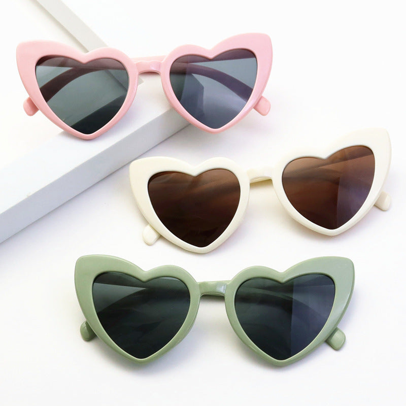 Heart-Shaped Retro Sunglasses Kalsten
