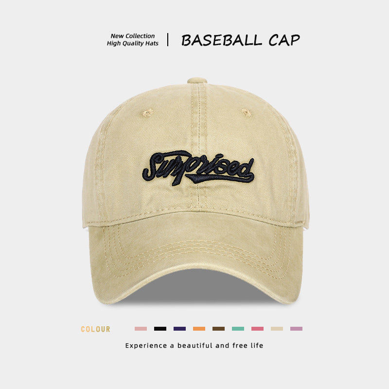 Embroidered Statement Baseball Cap
