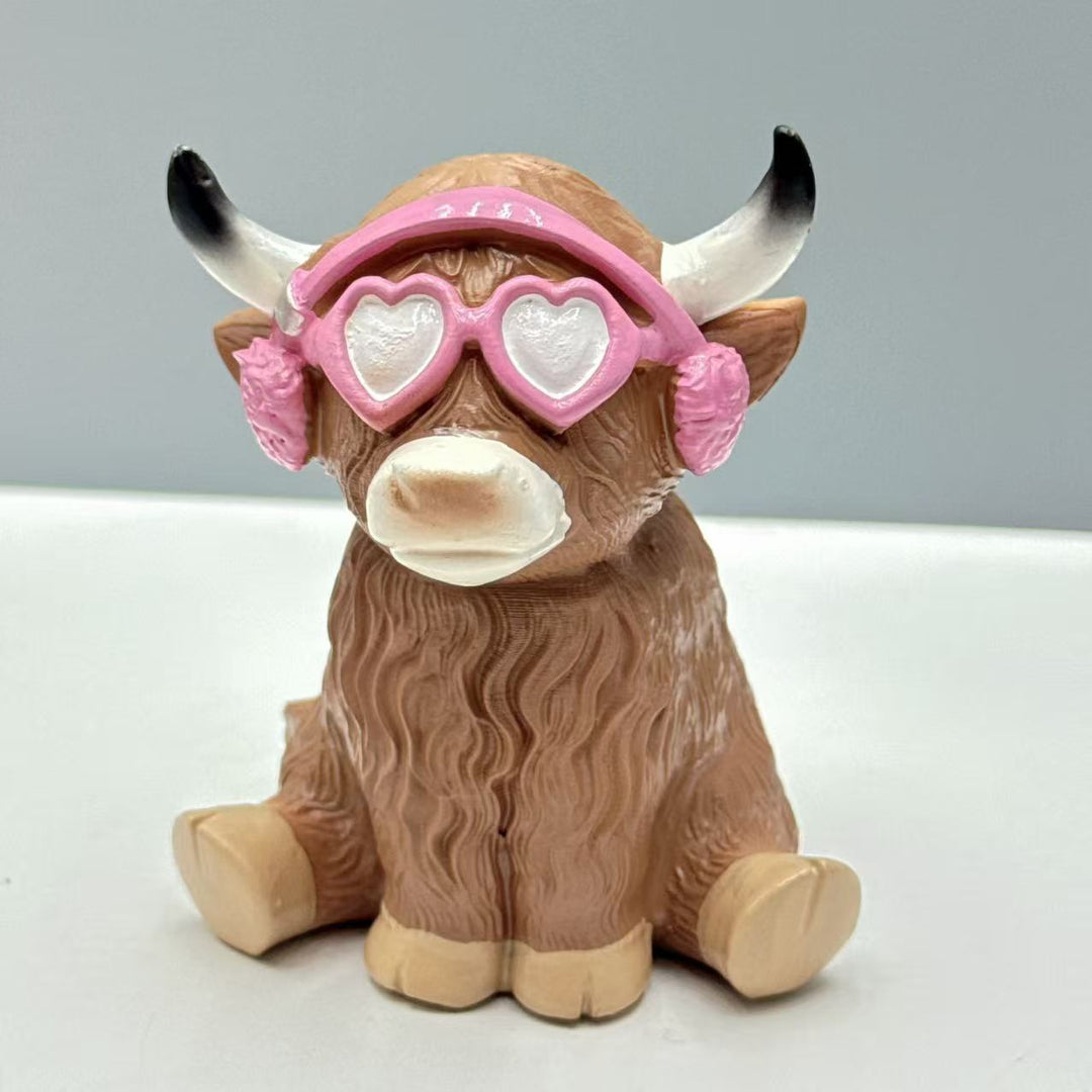 cute decorative horned cattle Kalsten