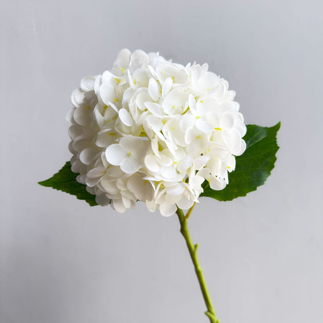 Faux Hydrangea Flower Arrangement