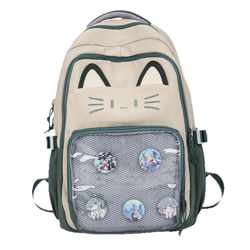 Cat-Ear Design Backpack Kalsten