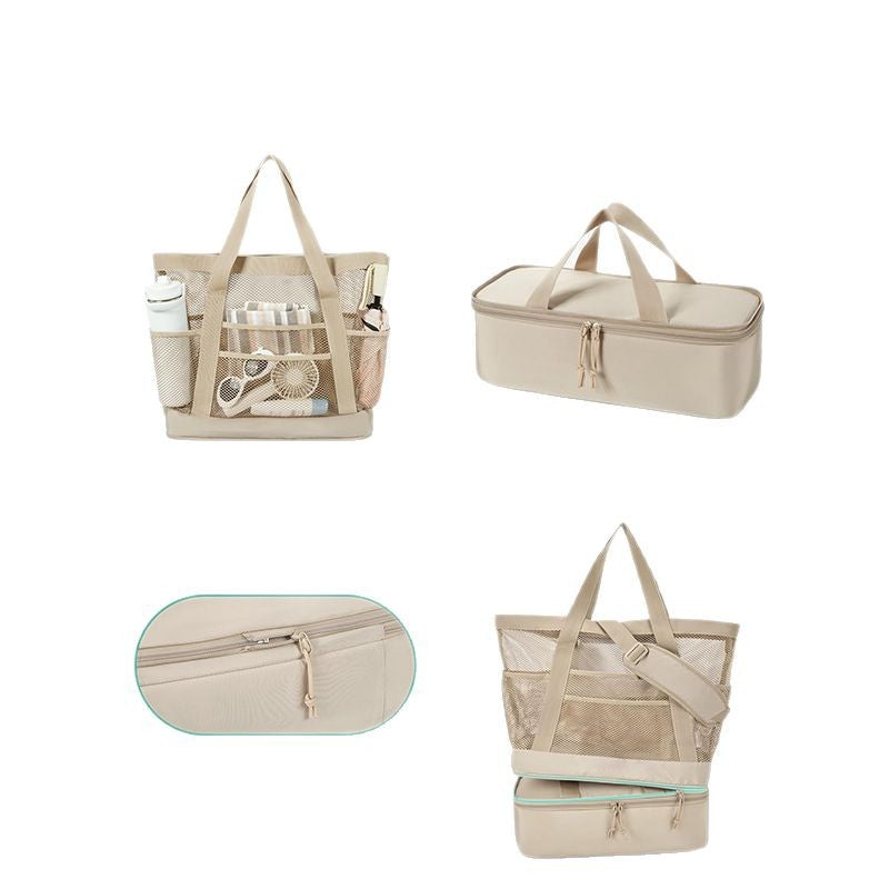 Multi-Functional Insulated Beach Cooler Tote