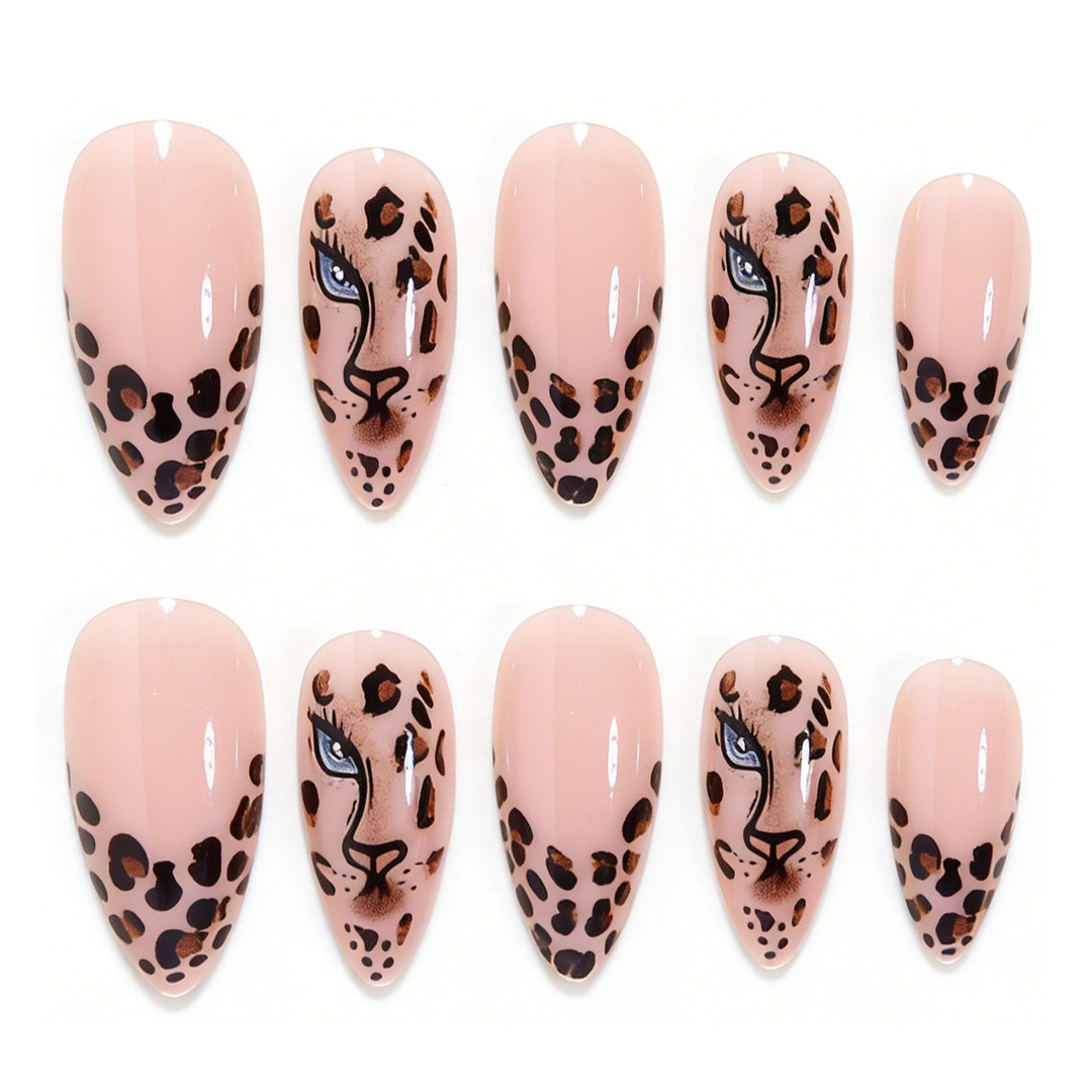 Artistic Stiletto Nail Art Tips Kalsten