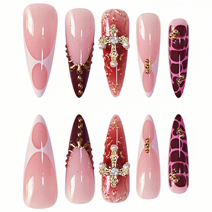 Luxe Stiletto Nail Art Extensions Kalsten