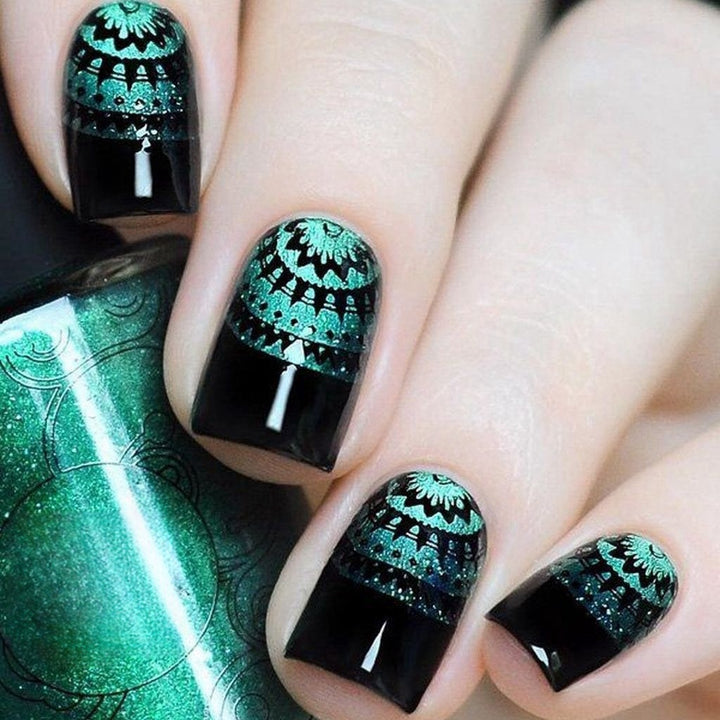 Creative ethnic style artistic nails Kalsten