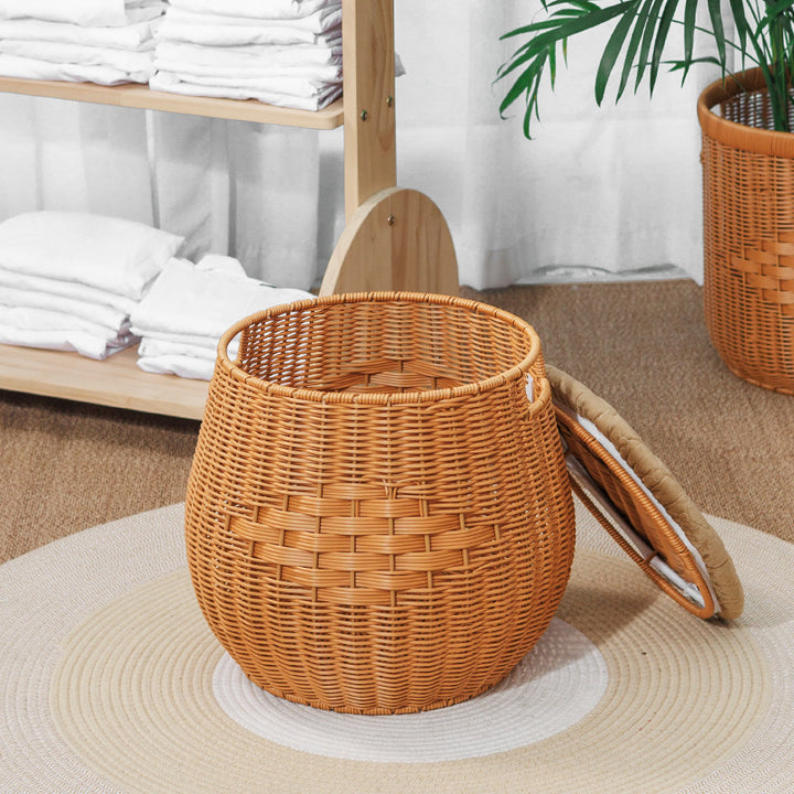 Woven Storage Ottoman Kalsten