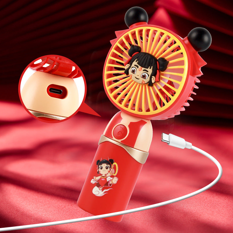 Portable Usb Mini Fan with Creative Design Elements Kalsten