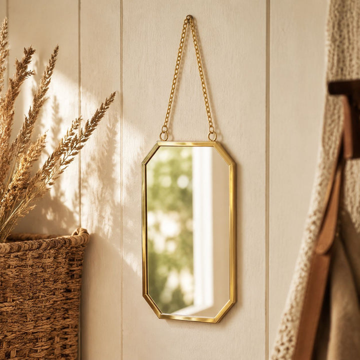 Elegant Octagonal Wall Mirror
