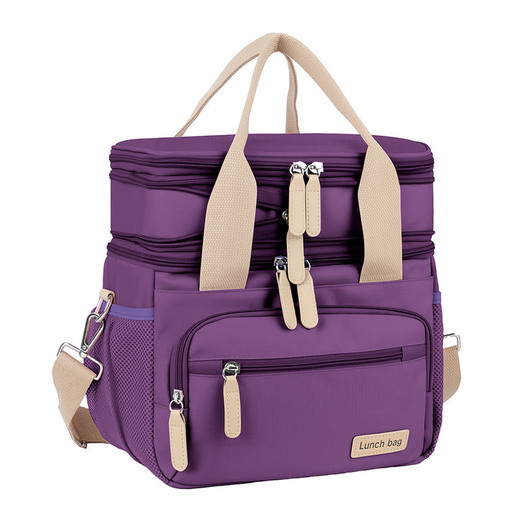 Insulated Multi-Compartment Food Storage Carrier
