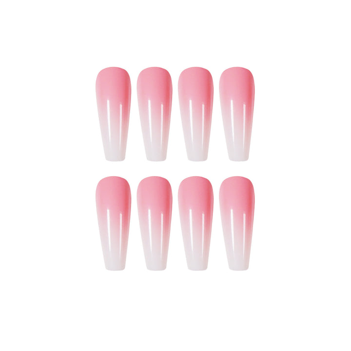 Nail set with stylish ombre design Kalsten