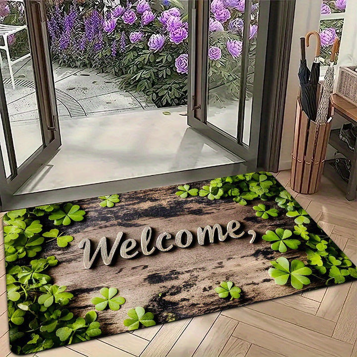 Rustic Welcome Mat Kalsten